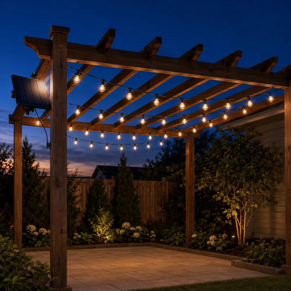 Solar String Lights — 48 ft. product photograph